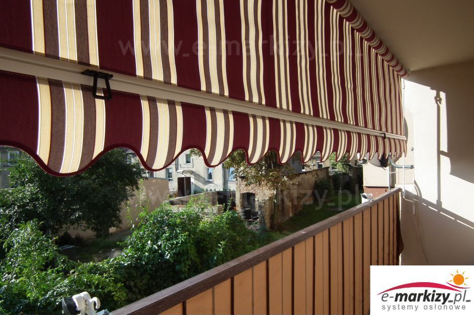 markiza balkonowa poręczowa italia selt