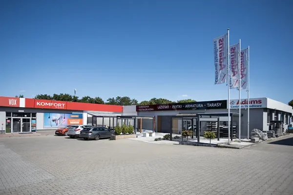 Adams Centrum Handlowe – widok z zewnątrz