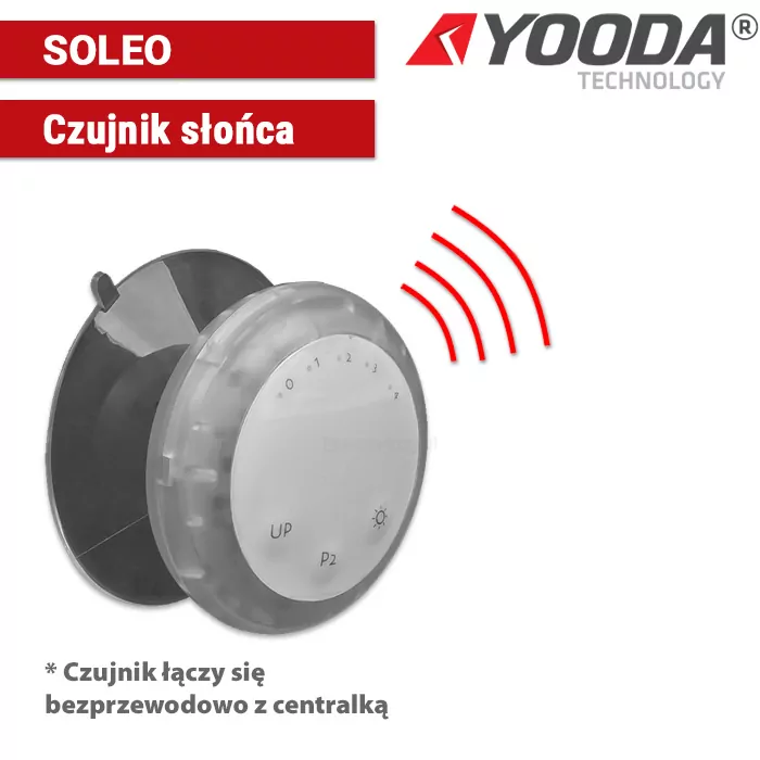 Czujnik słońca SOLEO bezprzewodowy 1611540
