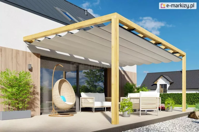 Pergola Drewniana Juko – Przyścienna