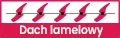 Odznaka dach lamelowy