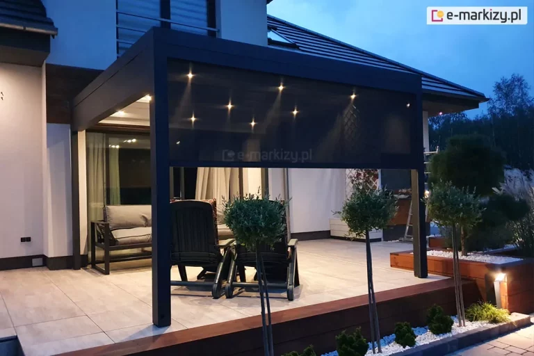 Pergola Tarasowa Przyścienna Luxury