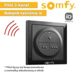 Automatyka do osłon somfy, nadajnik naścienny 1870560, somfy wall switch 3ch