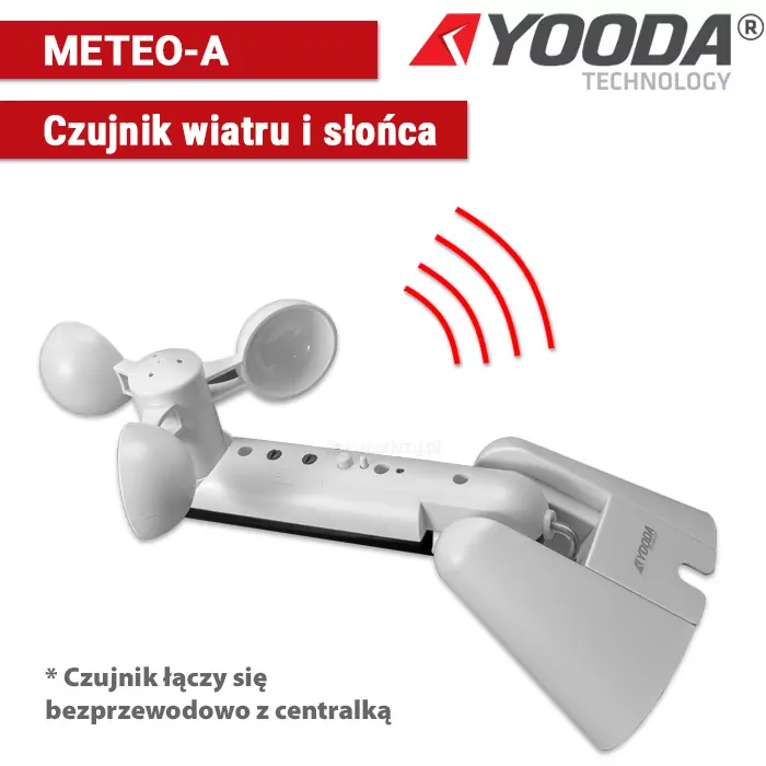 Czujnik wiatru-słońca METEO DC116 1611127