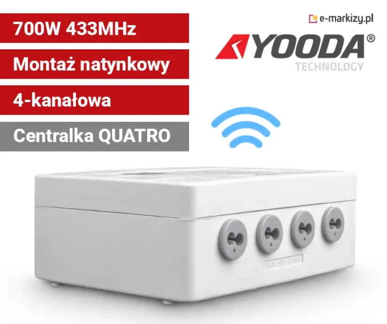 Centralka QUATRO 4-kanałowa 1611161