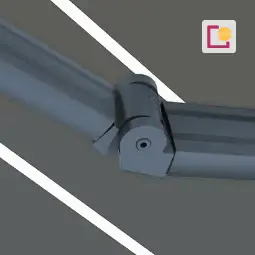 Aluminiowe ramiona nośne o dużym przekroju
