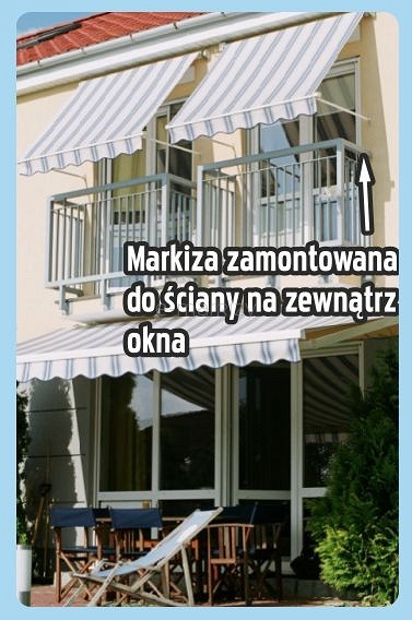 markiza balkonowo sklepowa