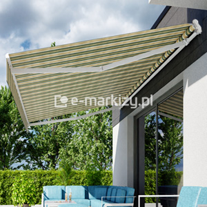 terrace awning silver plus selt silver + on request