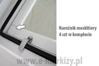 moskitiera okienna ramkowa