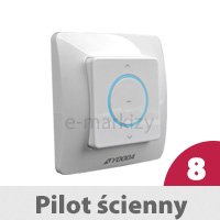 Pilot ścienny AURA + Centrala Mikro