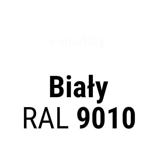 markizy konstrukcja kolor konstrukcji biel biały RAL9010 markizy konstrukcja kolor konstrukcji biel biały RAL9010