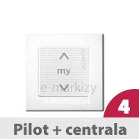 Pilot ścienny Smoove 1 RTS + Centrala Uniw. RTS