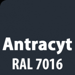 Daszki konfigurator kolory antracyt 7016