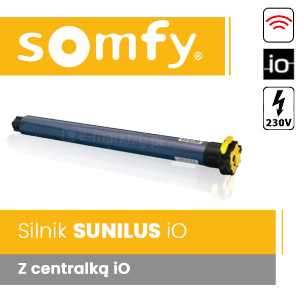 Veranda silnik somfy sunilus homecontrol IO, Somfy Sunilus SCR IO