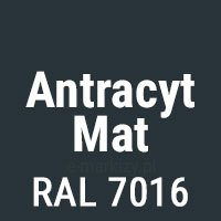 Antracyt Mat (RAL 7016)