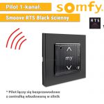 Automatyka do refleksoli, somfy pilot smoove rts black 1810882