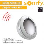 Automatyka do refleksoli, czujniki somfy, czujnik słońca sunis wirefree rts 9013075