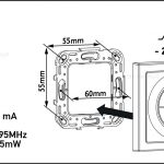 Somfy nadajnik 3ch rysunek techniczny, nadajnik somfy 1870560 dane-techniczne