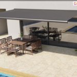 Große Markise für eine große Terrasse, Dakar, Markisensteuerung