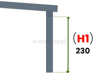 H1 Standard 230cm