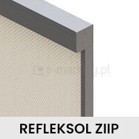 Refleksol ZIIP (kaseta kwadratowa) - wysokość standard