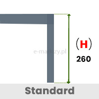 H Standard 260cm