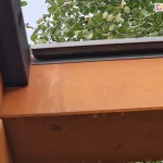 Łączenie belek pergoli w narożniku z zamocowana listwa okapowa i montażową lameli dachu