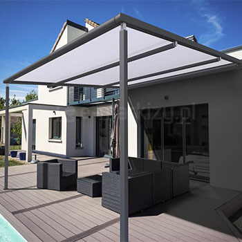 Pergola Tarasowa Przyścienna V Ziiip Selt
