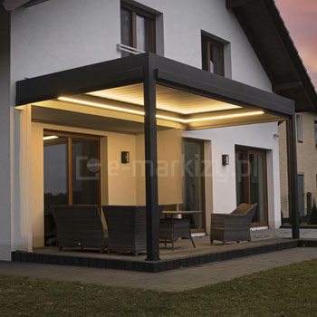 Pergola Lamelowa Przyścienna SB400 Selt
