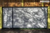 Osłony przeciwsłoneczne na duże okna tarasowe