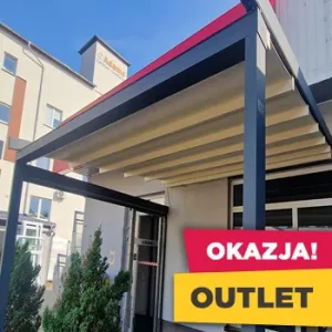 Promocja outlet pergola tkaninowa luxo 4x3m