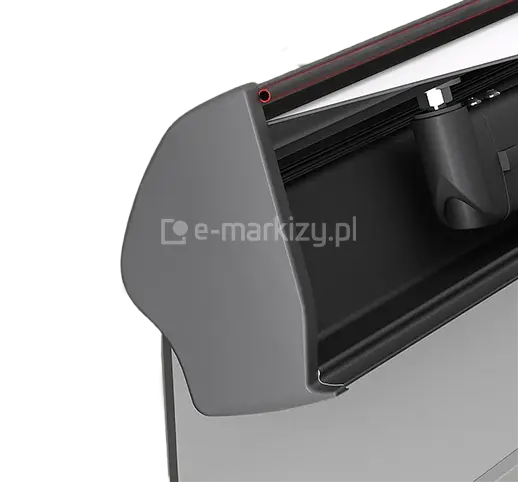 Frontowa belka markizy Dakar Selt z uszczelką zabezpieczająca tkaninę i chroniąca wnętrze markizy przed wodą i zabrudzeniami