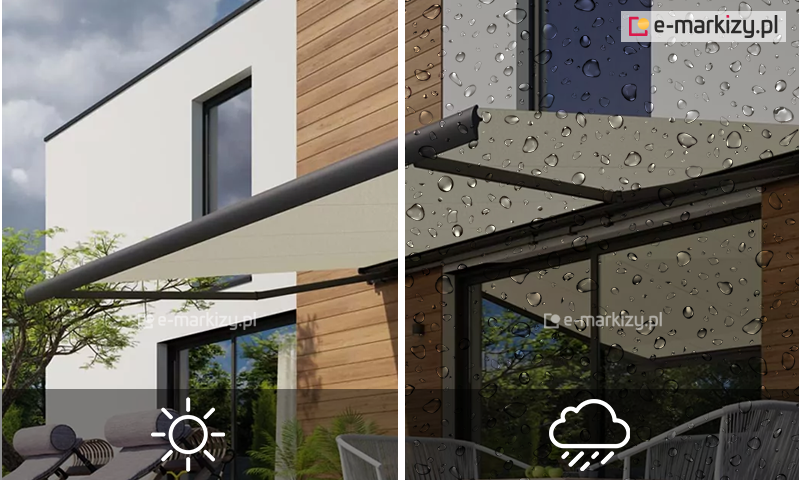 Markiza tarasowa Palladio na kazda pogode selt