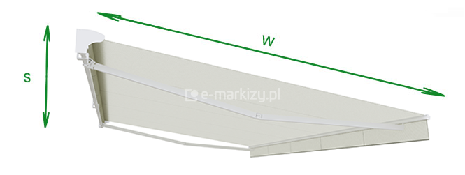 Pomiar Markizy silver