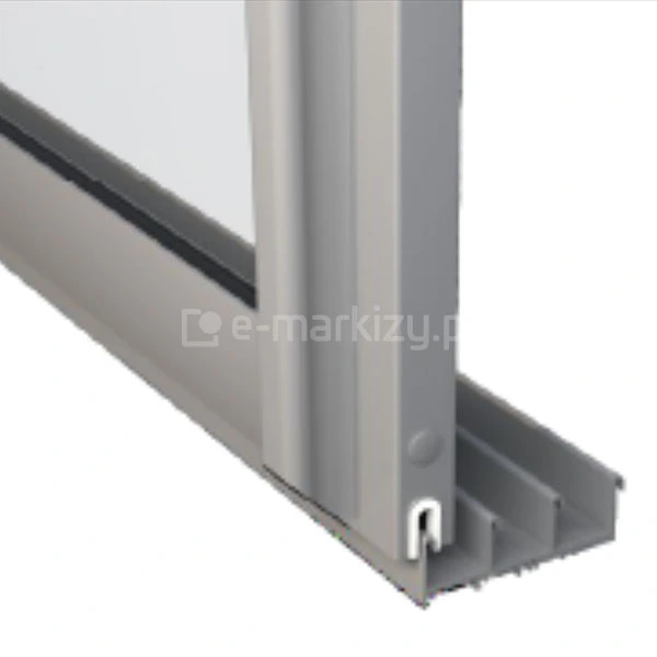 Dolna prowadnica aluminiowa drzwi przesuwnych sotro 1 selt