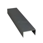 Aluminiowy profil U pionowy do drzwi przesuwnych Auris
