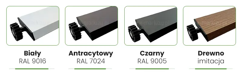 Kolory lameli auris louvre